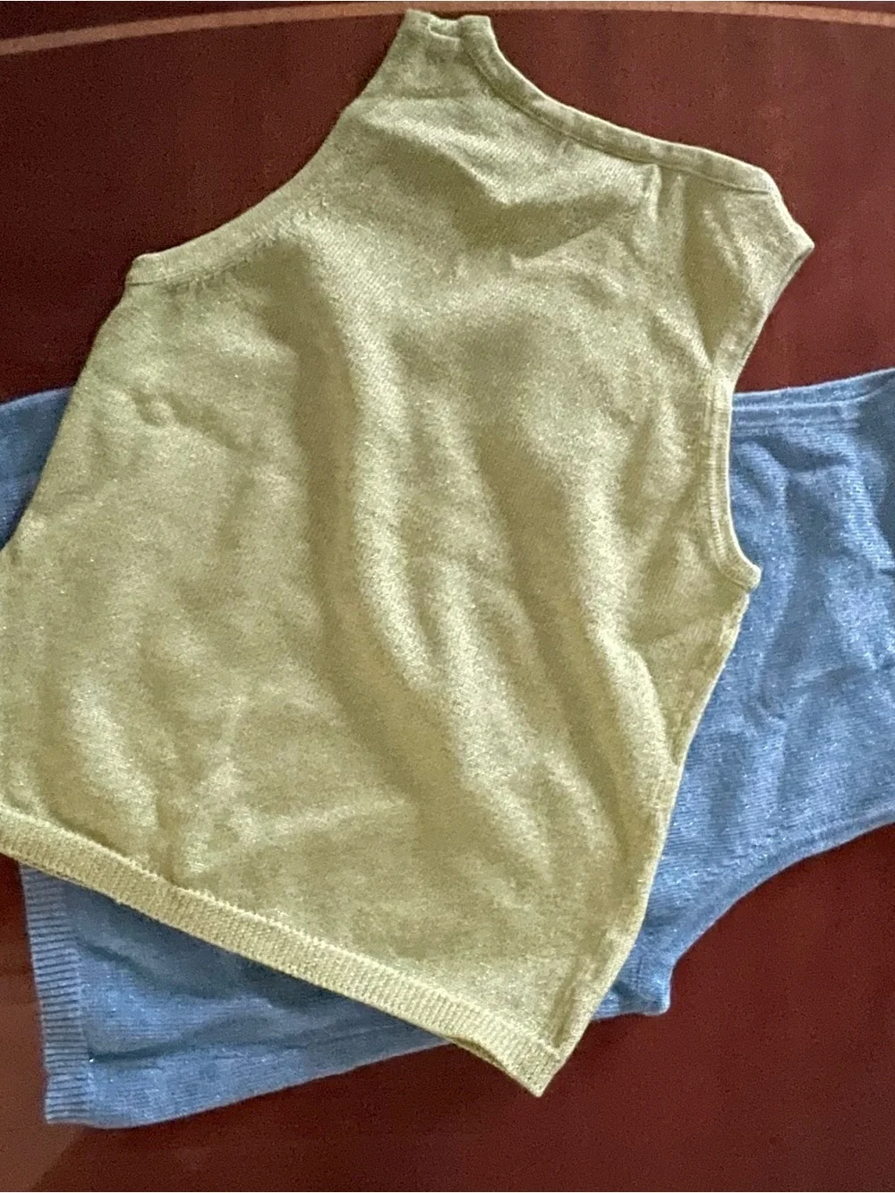 The Children's Place Light Green Knit Top